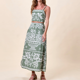 Jasmine Ankle Skirt | Verdant Flight