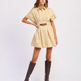 Cecilla Mini Shirt Dress