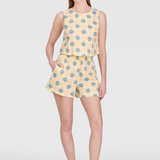 Pool Shorts in Porch Posy