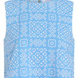 Crop Top in Lanai Tile