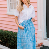 Lou Skirt in Lanai Tile
