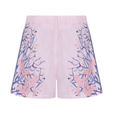 Selene Shorts in Indigo Coral