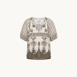 Johana Blouse in Sable