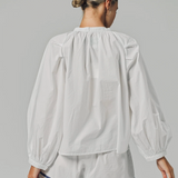 The Minka Shirt in Navy Fish