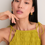 Leota Top in Green Envy