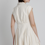 Bubble Hem Utility Dress