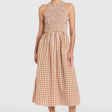 Stroll Dress, Field Check