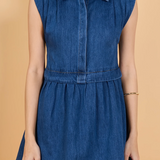 Denim Mini Shirt Dress