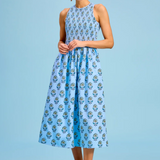 Stroll Dress, Orchid Sprigs