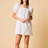 Nisreen Mini Dress | Ivory