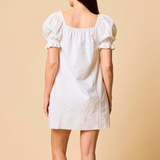Nisreen Mini Dress | Ivory