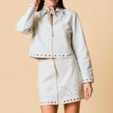 Adelaide Mini Skirt | Skywriting