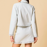Adelaide Mini Skirt | Skywriting