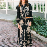 Maura Maxi Skirt in Golden Grove