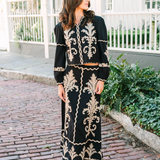 Maura Maxi Skirt in Golden Grove