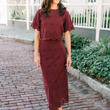 Nova Blouse in Merlot
