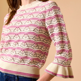 Deedee Sweater in Ivory Multi