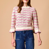 Deedee Sweater in Ivory Multi