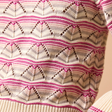 Deedee Sweater in Ivory Multi