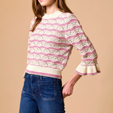 Deedee Sweater in Ivory Multi