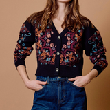 Daniella Sweater | Venezia Ebony