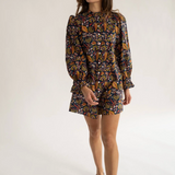 Dakota Dress in Star Floral