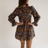 Dakota Dress in Star Floral