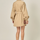 Blair Trench Mini Dress