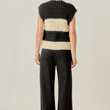 Striped Chunky Vest