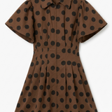 Polka Dot Utility Dress