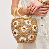 Emaline Satchel: Ivory