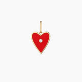 Amaya Red Enamel Necklace
