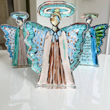 "Heavenly Angel II" acrylic shelfie: Large