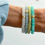 Coastal Bracelets: Chartreuse