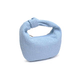 Tracy Clutch - Tweed: Blue